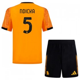 Dječji Nogometni Dres AS Roma Ndicka 5 Gostujući 2025-26